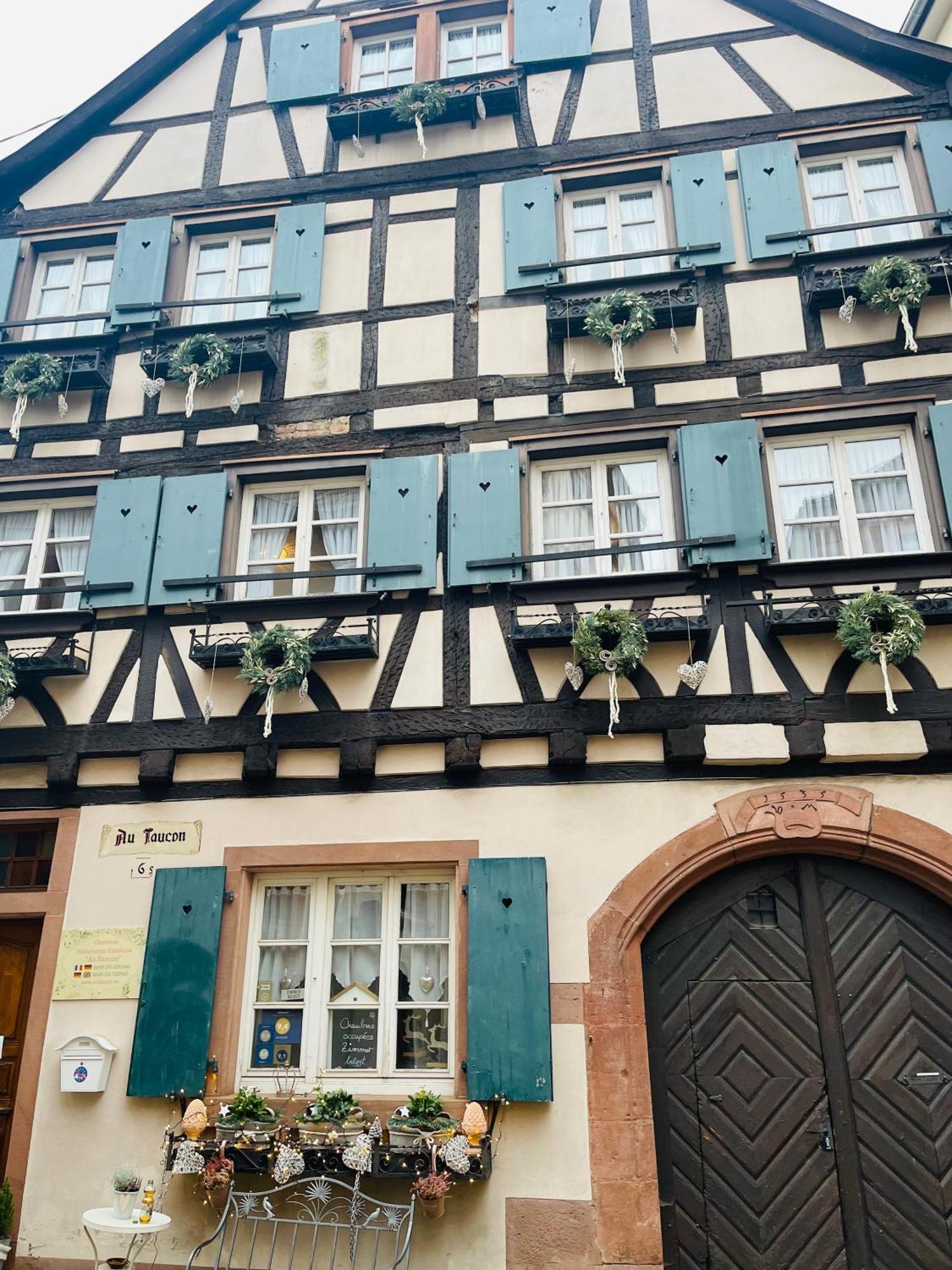 Historisches Gaestehaus Au Faucon Hotel Wissembourg Buitenkant foto